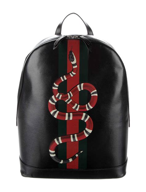 gucci web and kingsnake backpack|Gucci Wallets for Women .